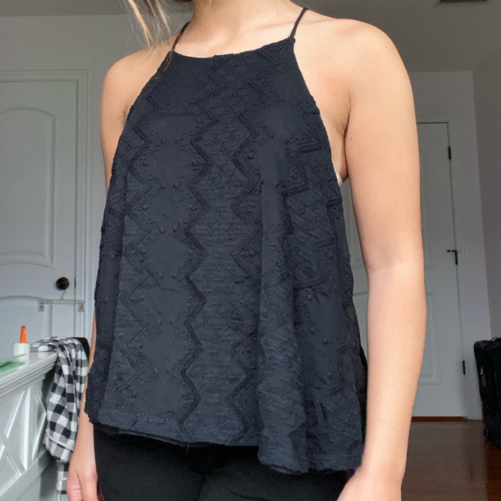 Spaghetti strap racerback tank